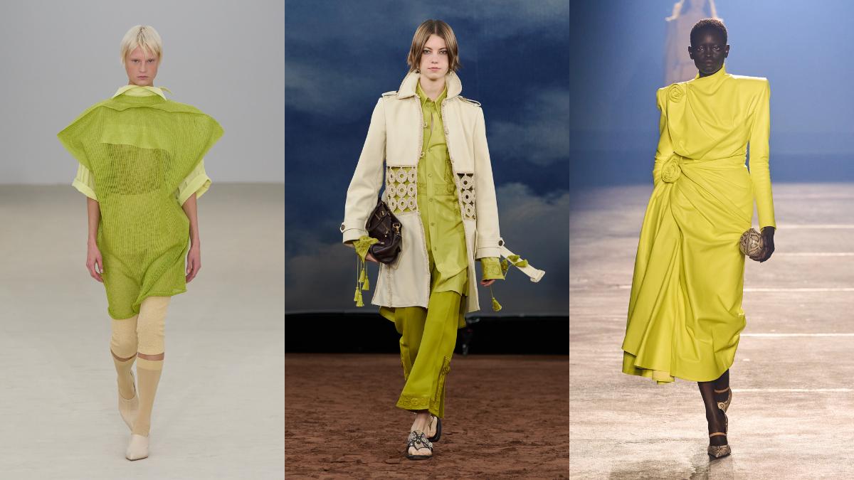 trend chartreuse groen
