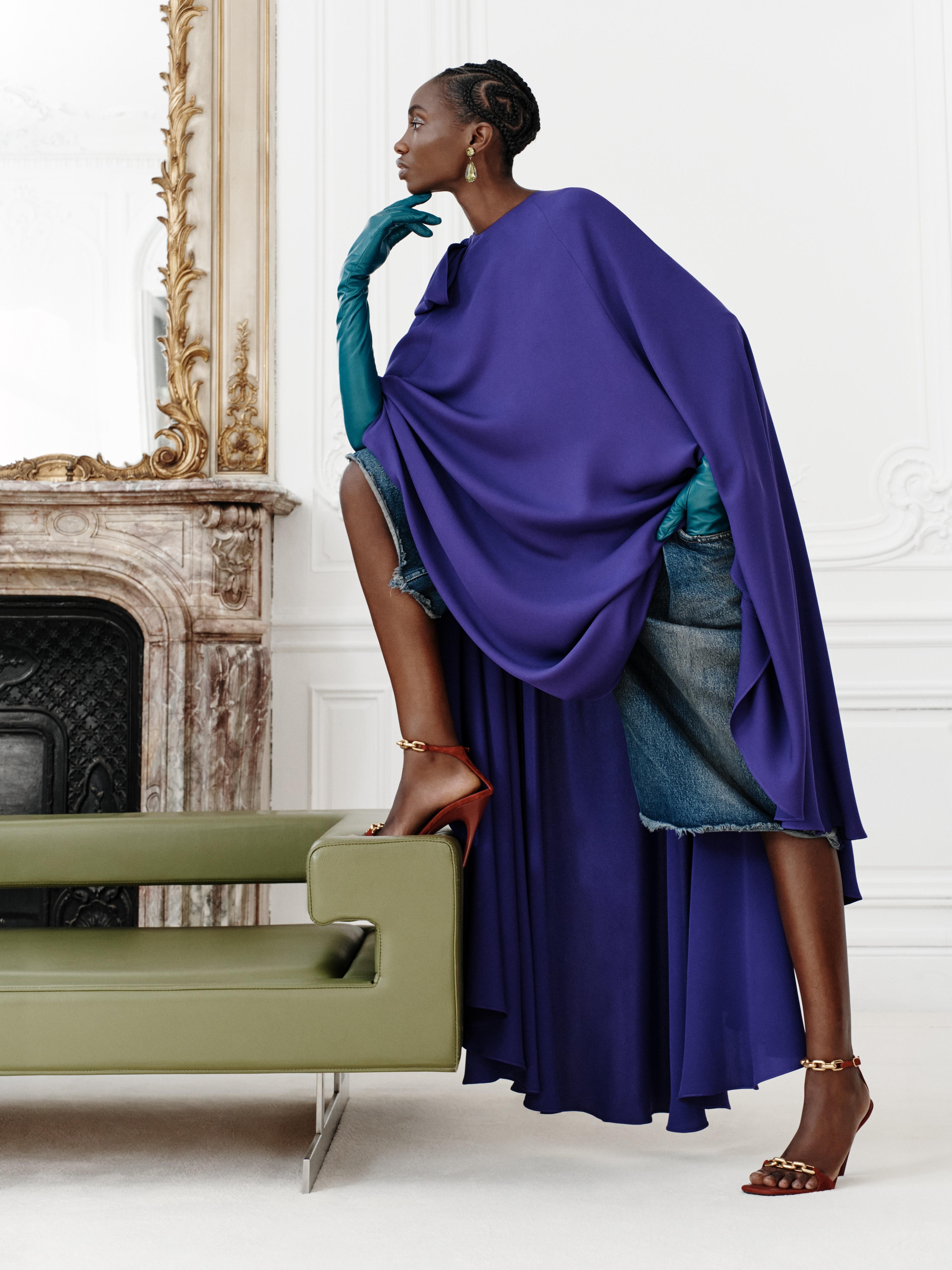 Campagnebeeld van de tweede collectoe van Pierpaolo Piccioli voor Balenciaga