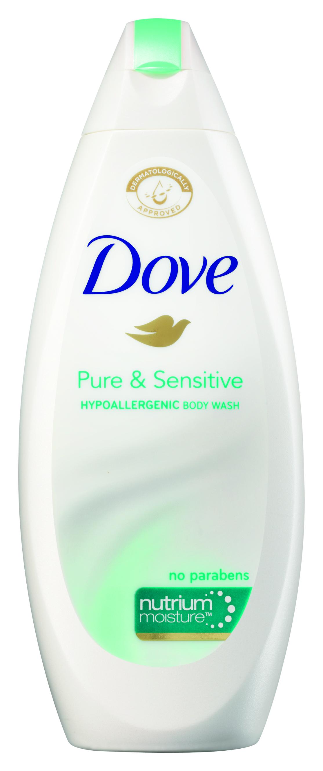 Dove - crème de douche Pure & Sensitive
