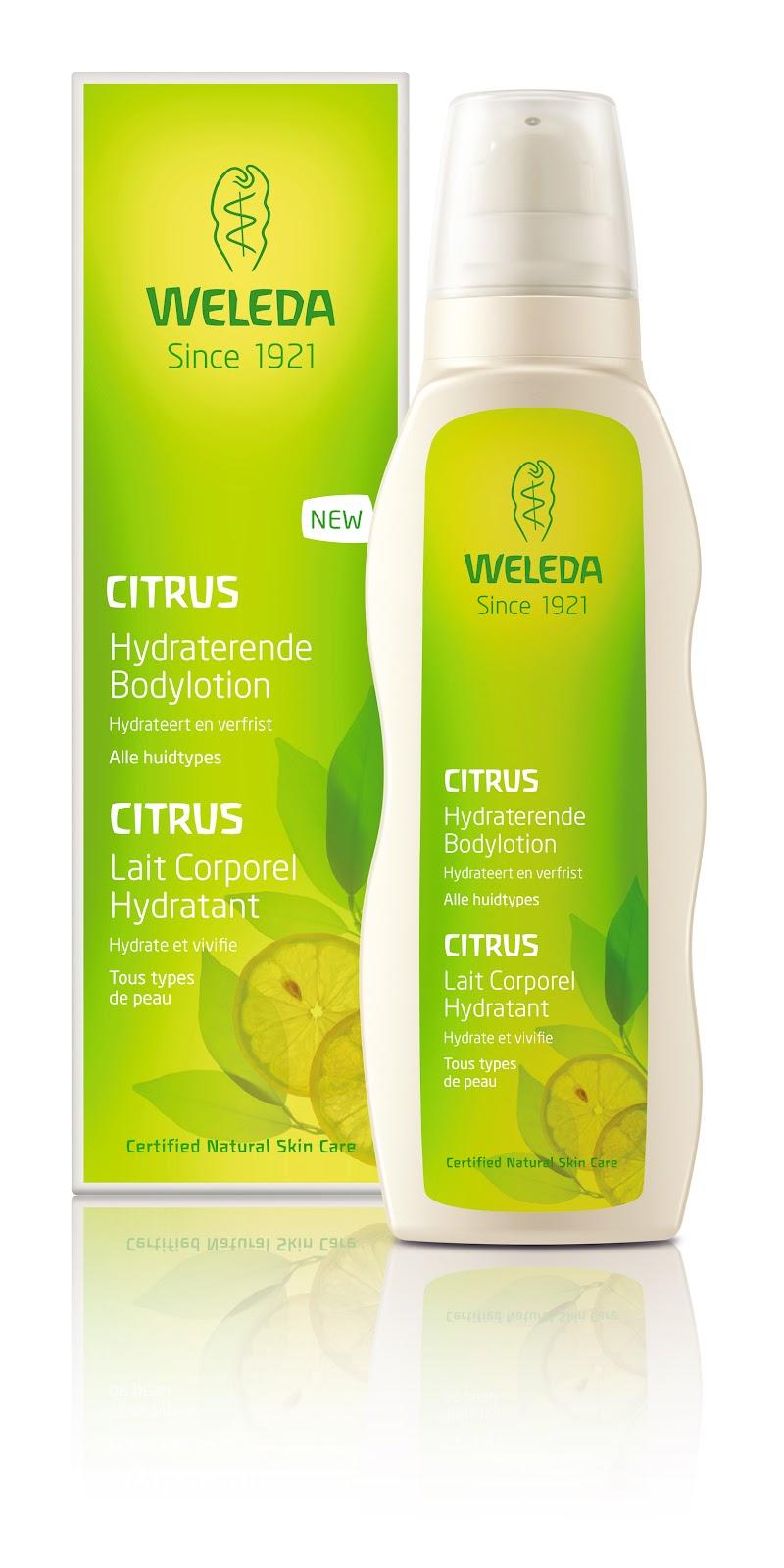 Weleda - bodylotion hydratant citrus