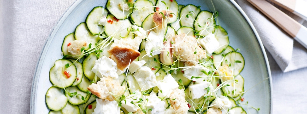 20x smakelijke salades met courgette
