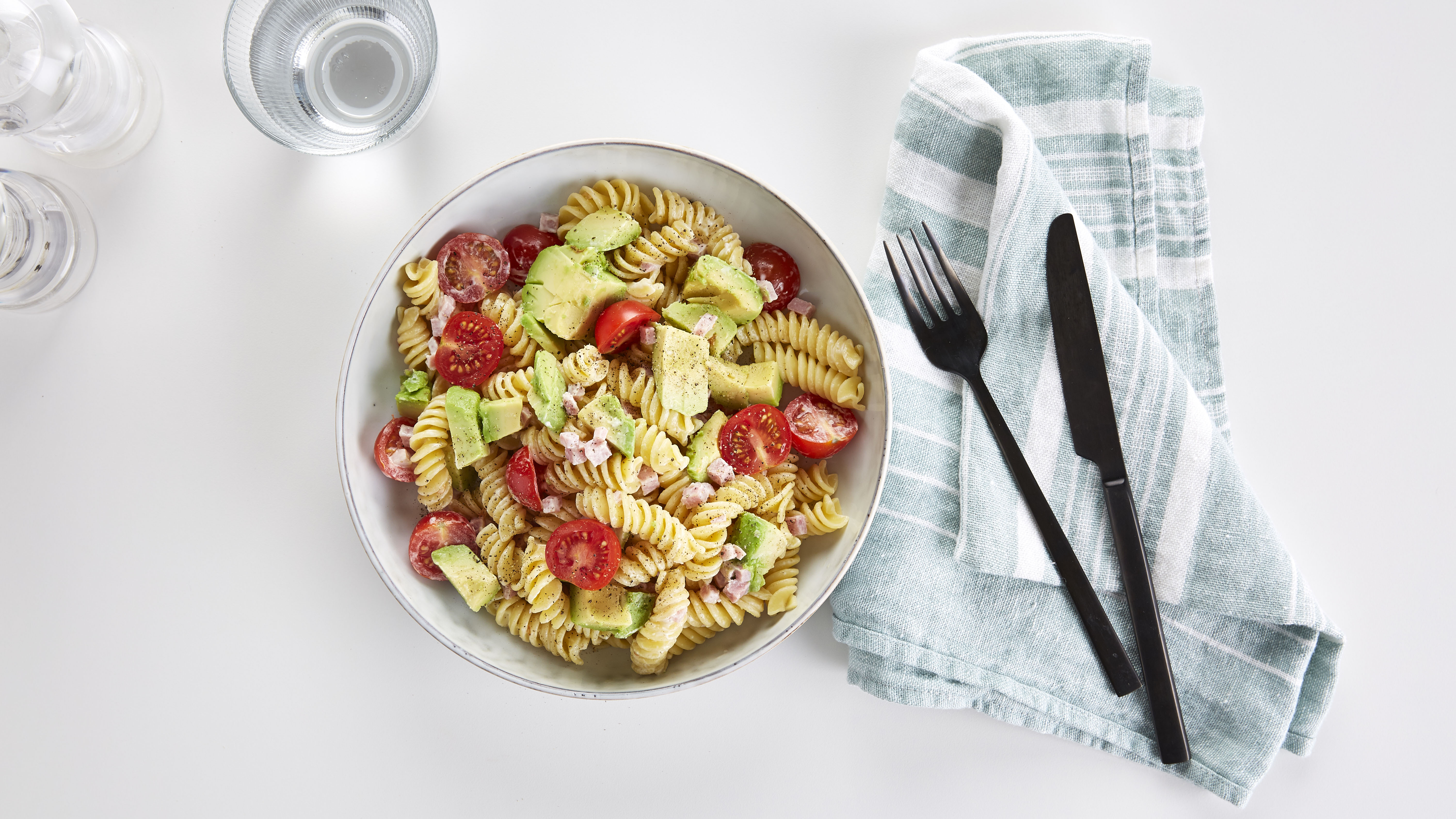 koude pasta