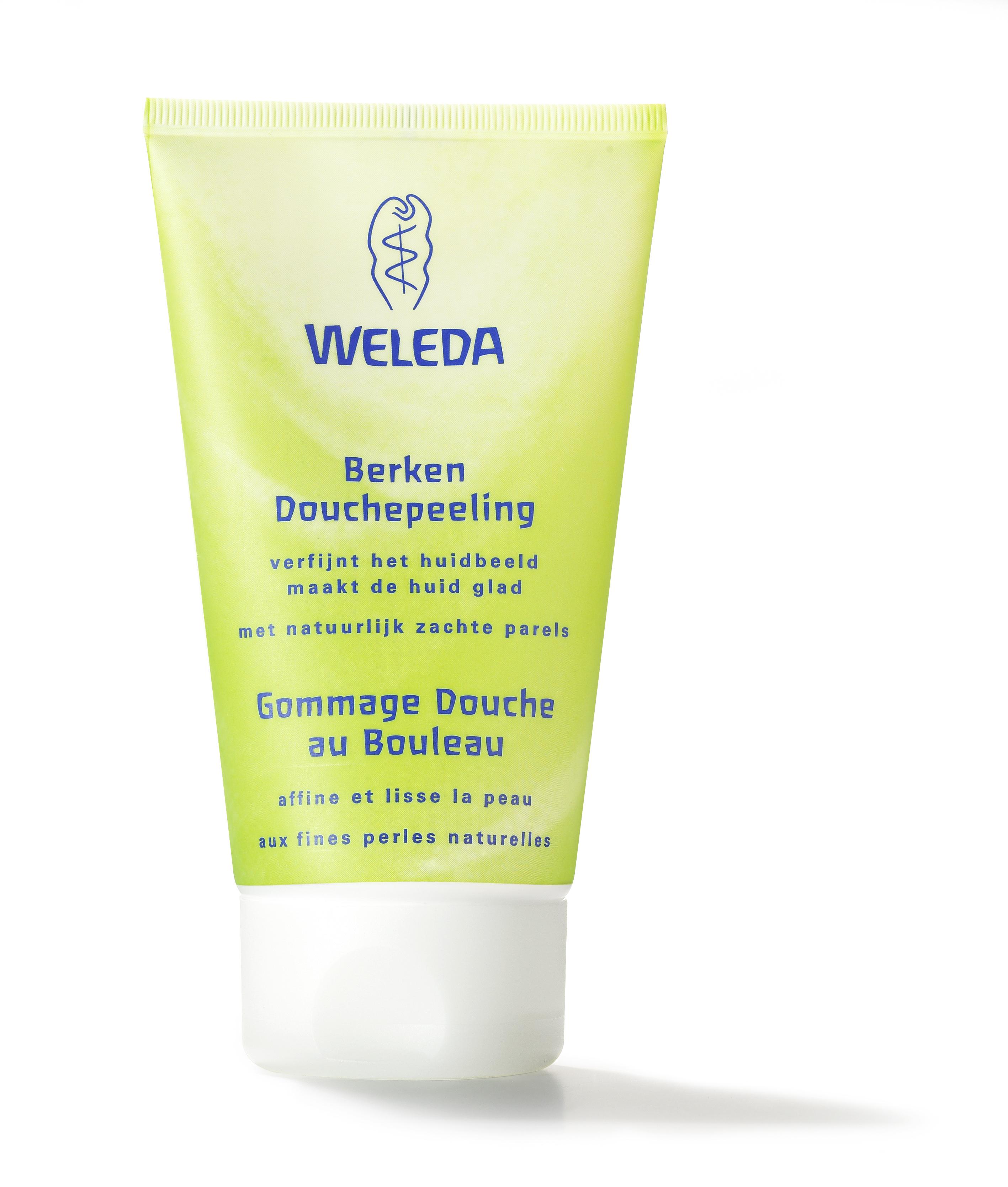 Berken Douchepeeling, Weleda, €9,81
