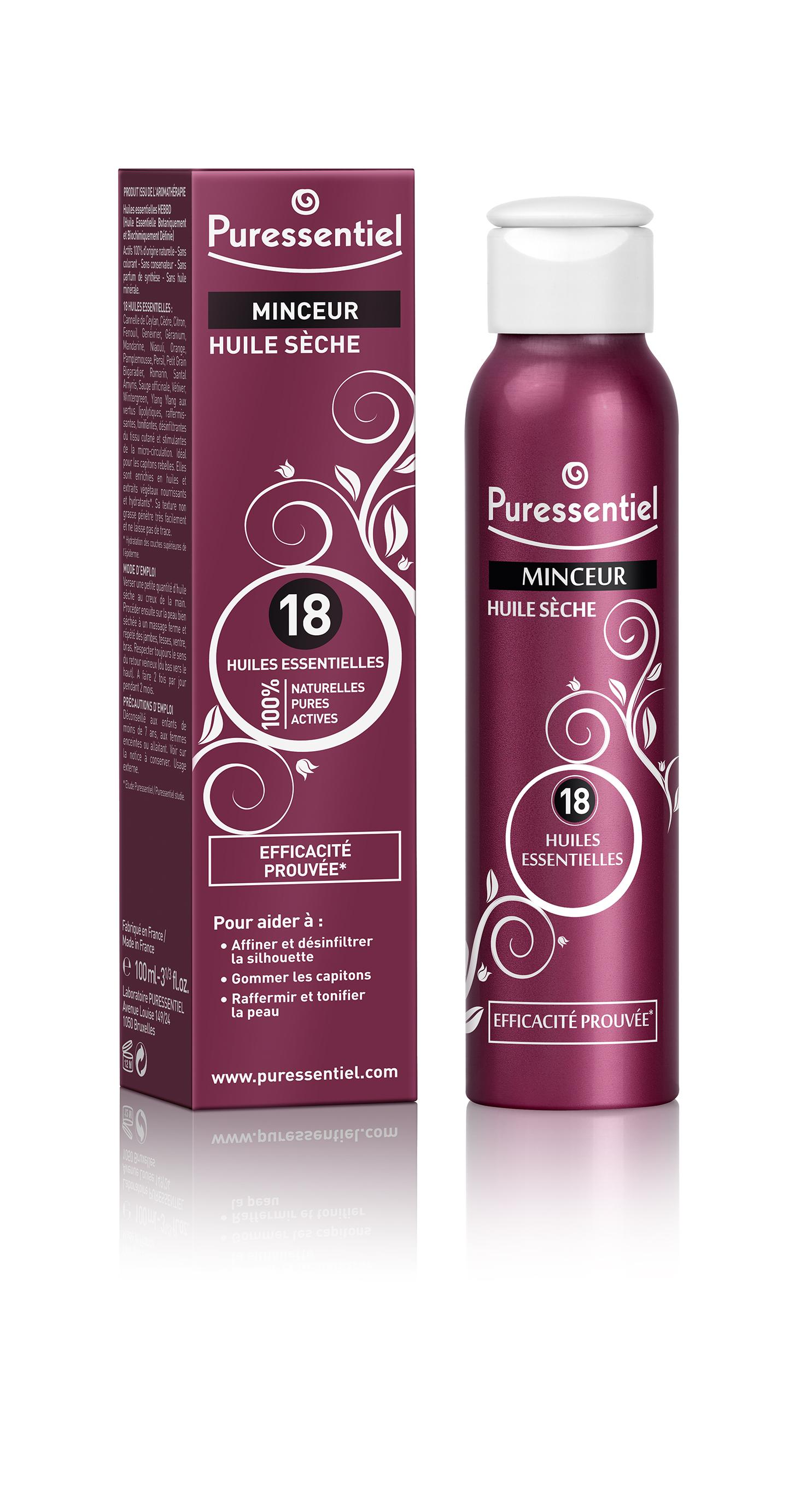 Afslanker, droge olie met 18 essentiële oliën, Puressentiel, € 24,10