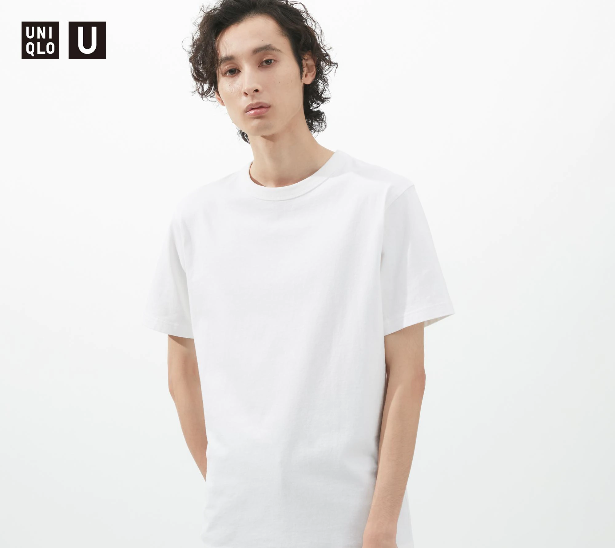 Het perfecte witte T-shirt voor heren van UNIQLO