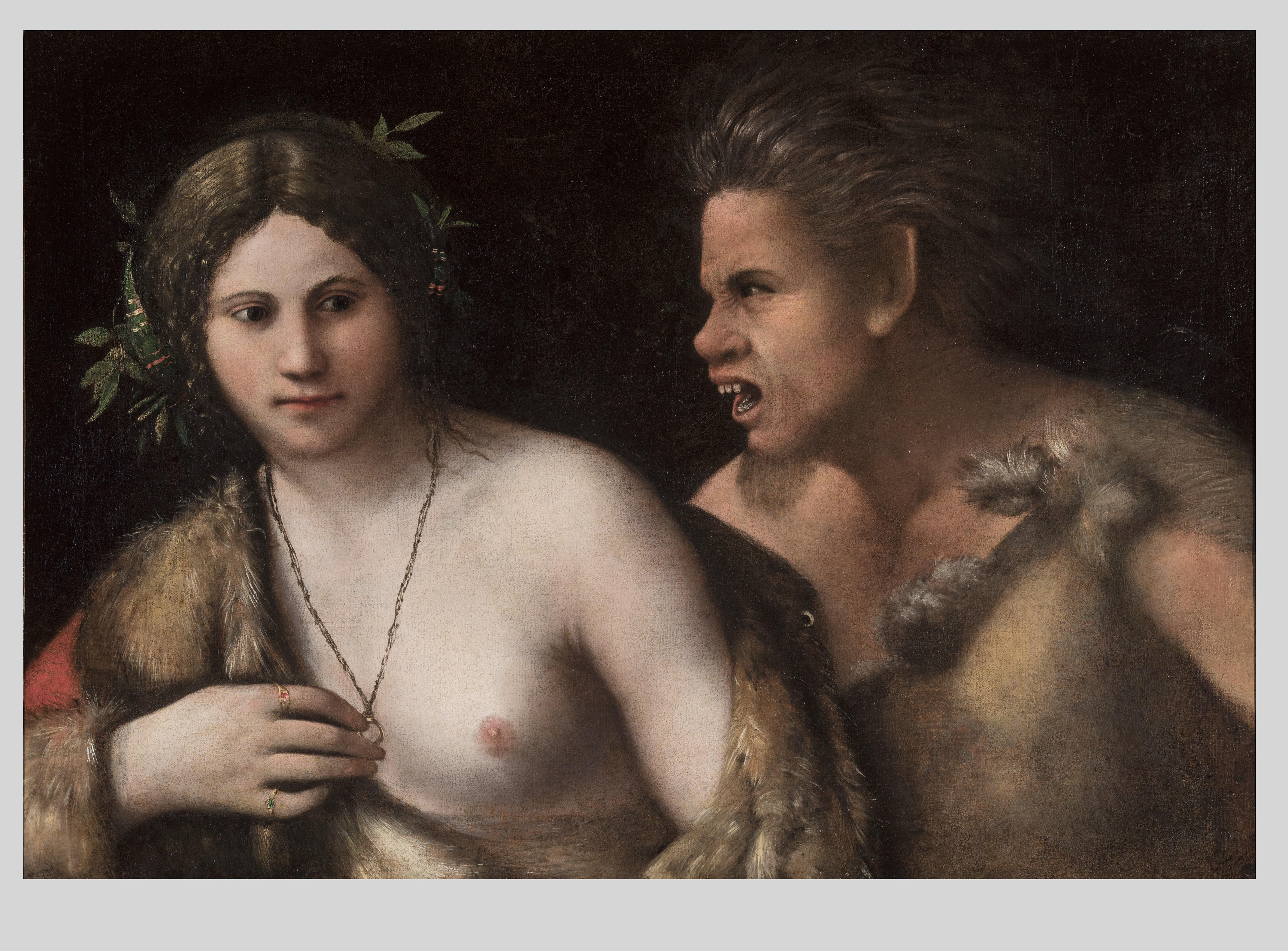 Woman and Satyr - Francesco di Luteri
