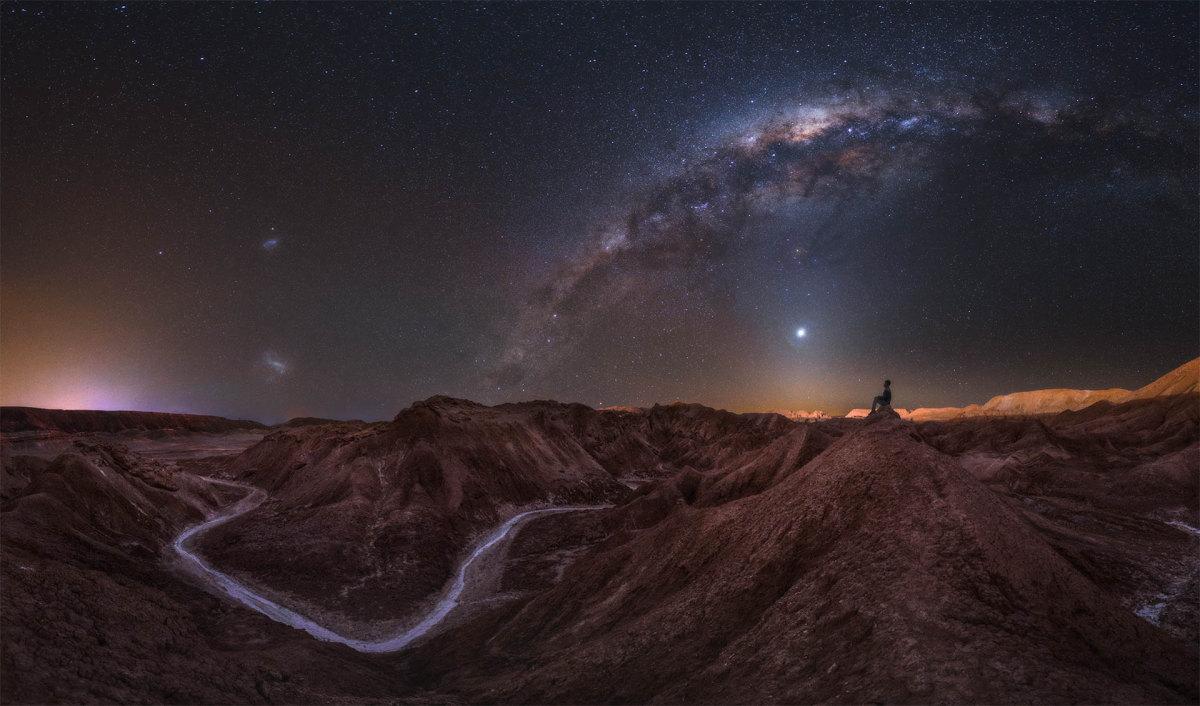 'The Salt Road' gemaakt in de Atacama woestijn in Chili door Alexis Trigo. 