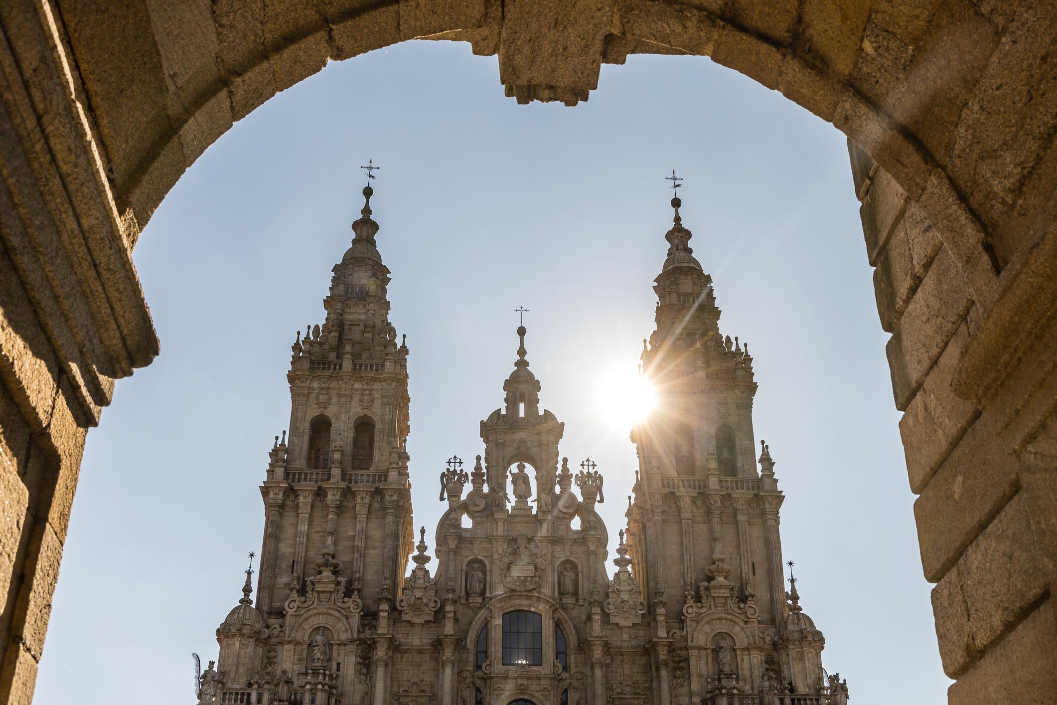 De kathedraal van Santiago de Compostella