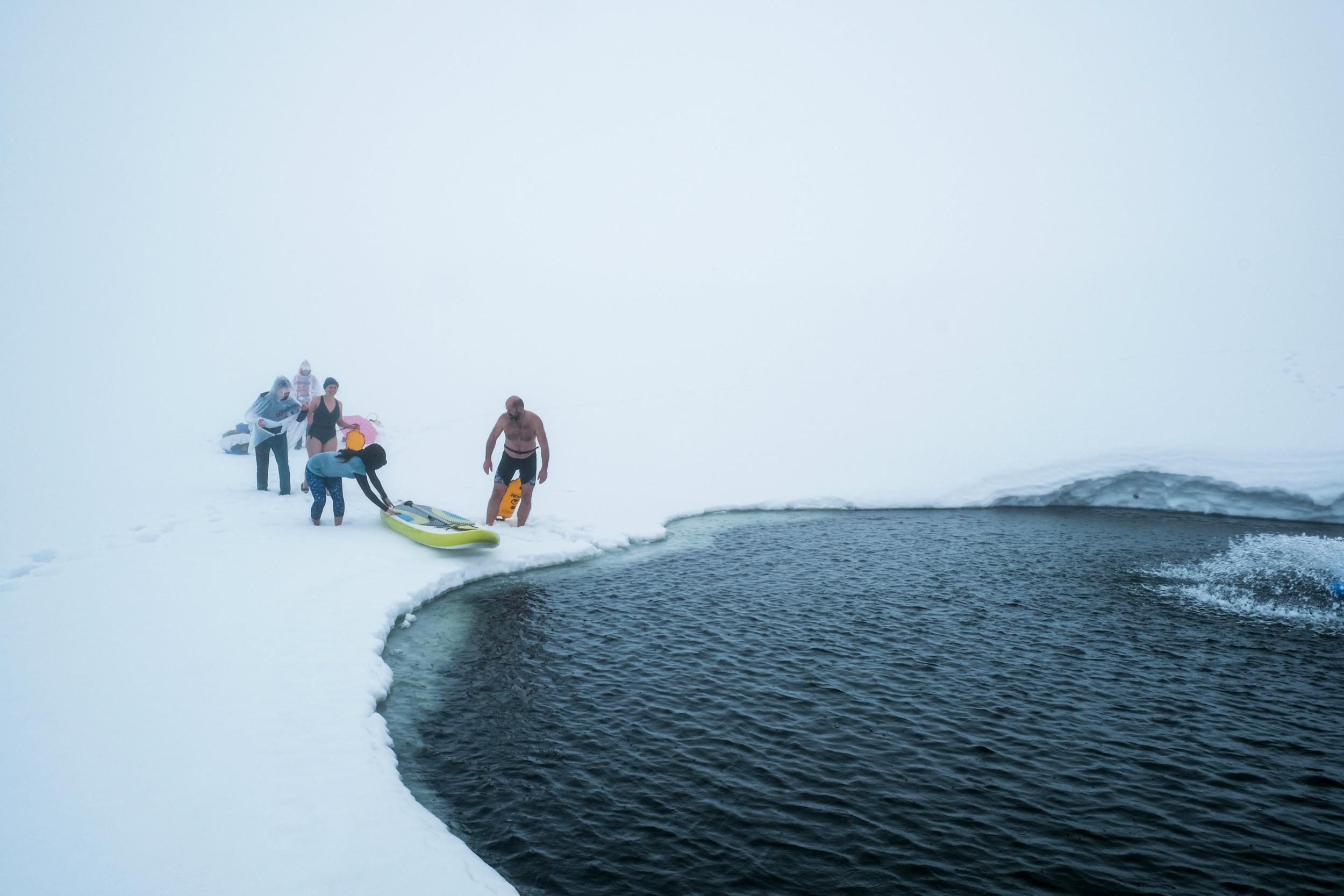 nage lac gele autriche