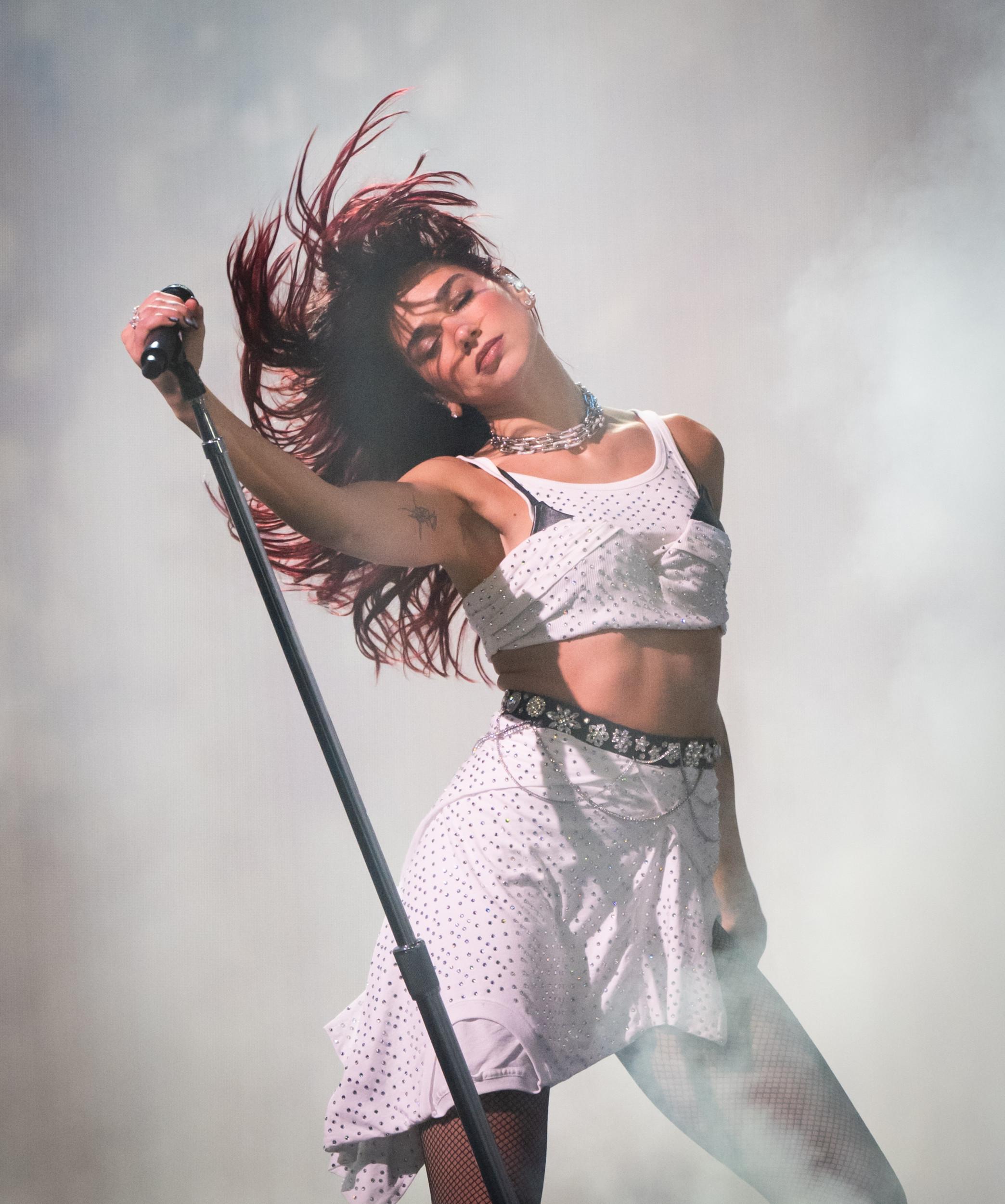 dua lipa op rock werchter