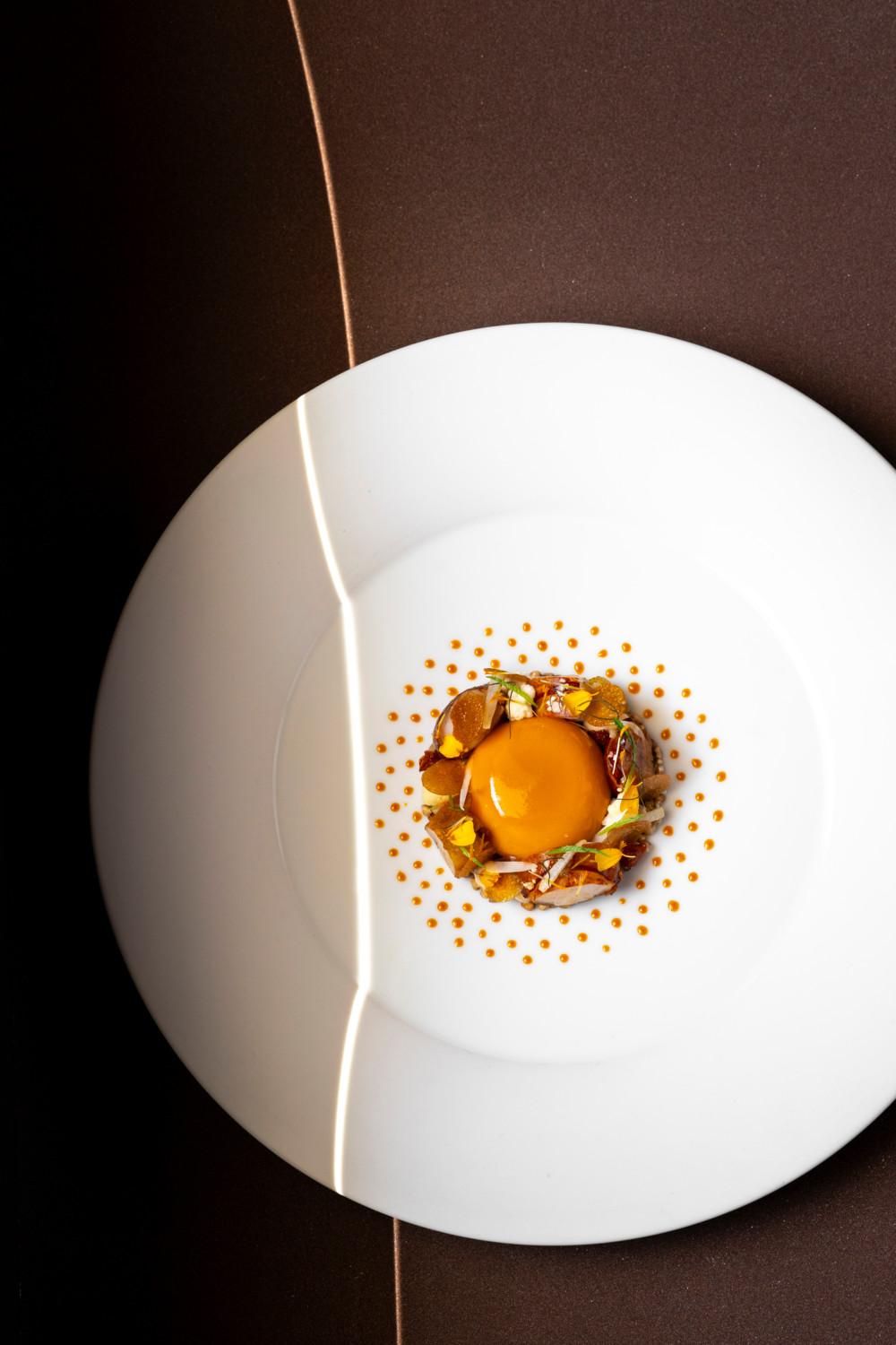 gerecht met kreeft en bloemkool bij Zilte