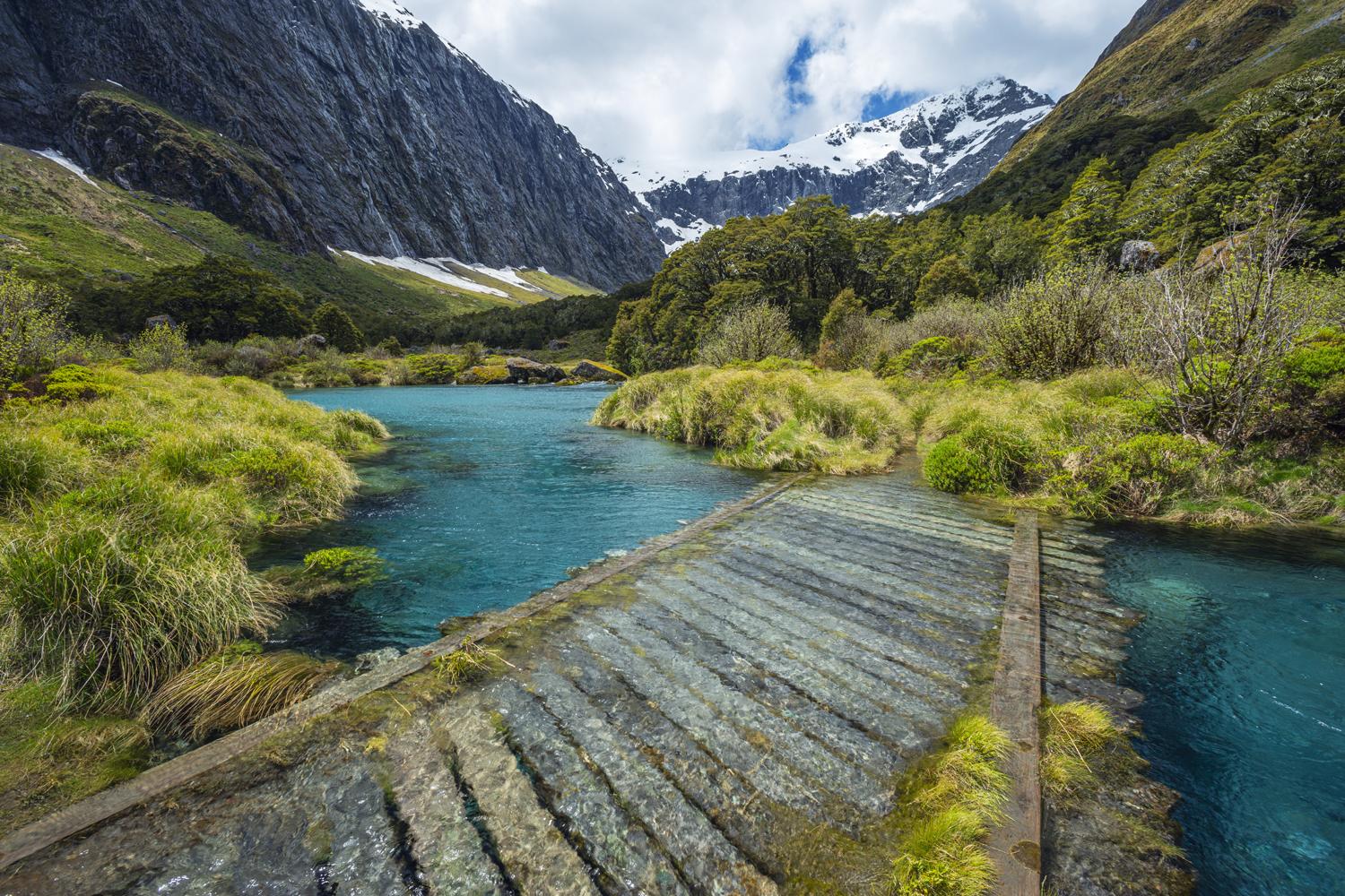 Te Wahipounamu Nouvelle Zelande glacier