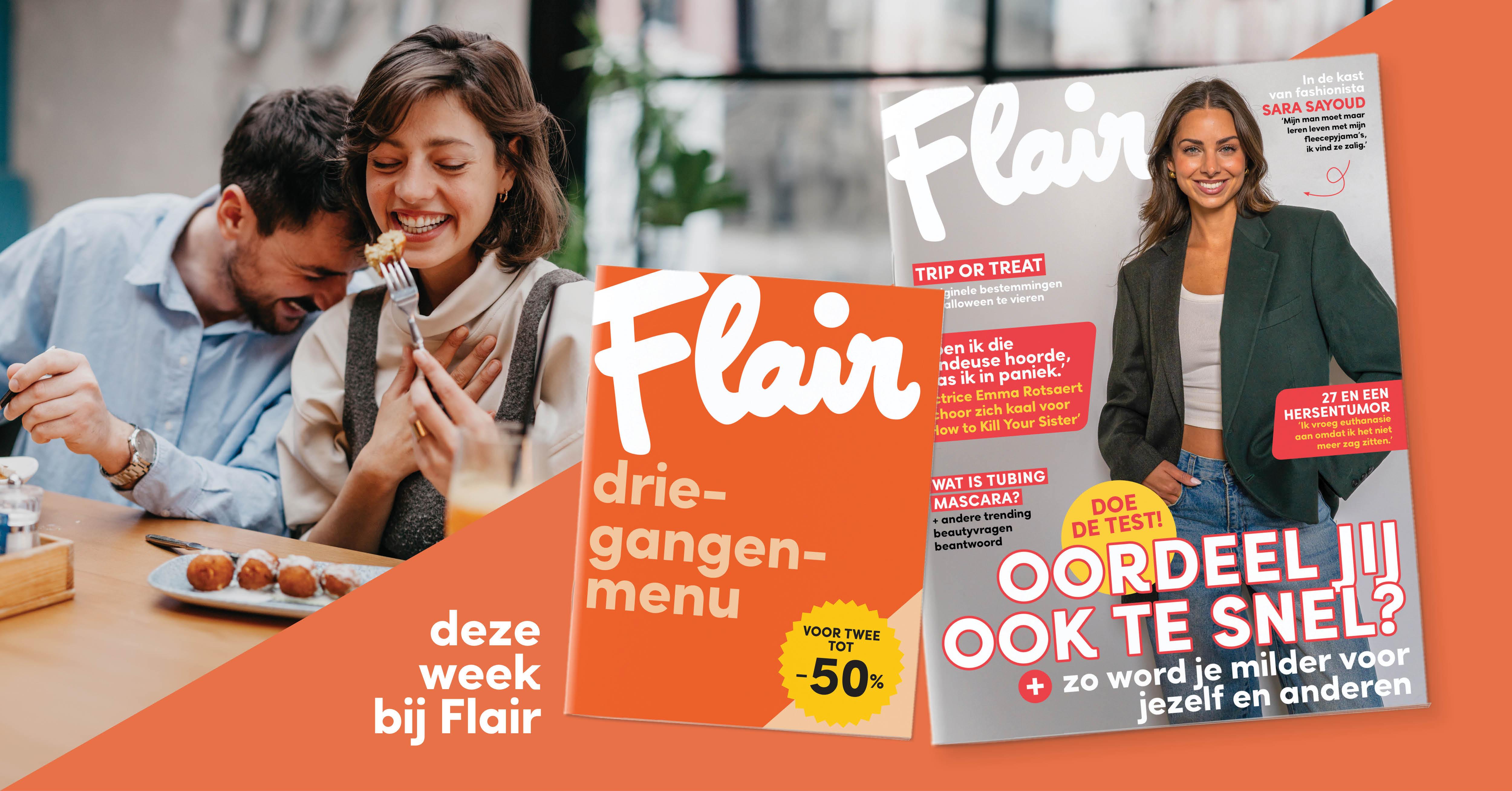 Flairpocket driegangenmenu