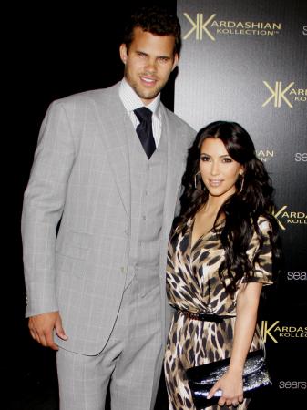 Kim Kardashian en Kris Humphries