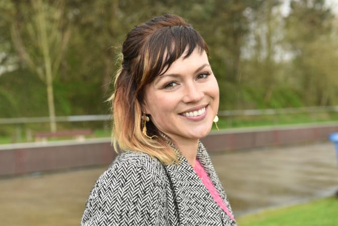 Actrice Erika Van Tielen