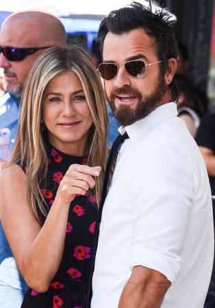 Jennifer Aniston (49) en Justin Theroux (46)