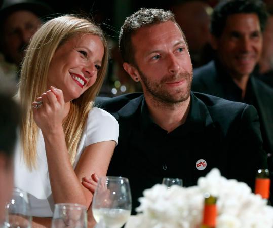 Gwyneth Paltrow (45) en Chris Martin (40)