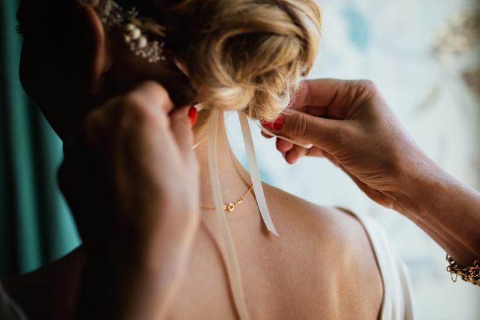 Het testmoment voor je bruidsmake-up en kapsel skippen