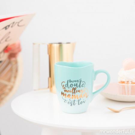 Une tasse qui réchauffe le cœur – Mr Wonderful