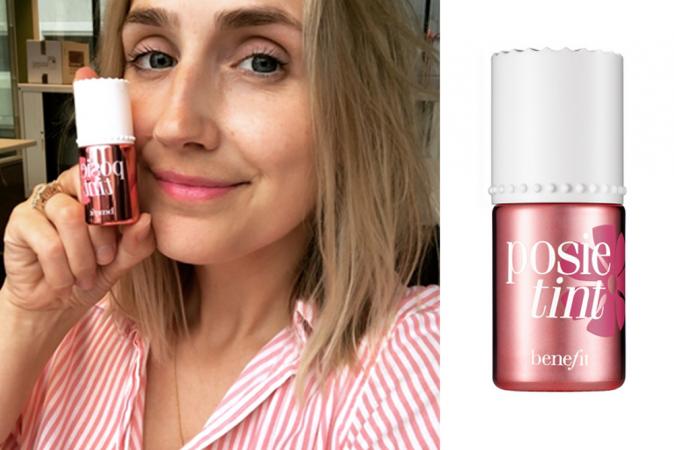 Posie tint van Benefit in Poppy Pink