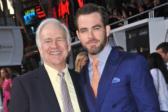 Chris Pine is de zoon van Robert Pine
