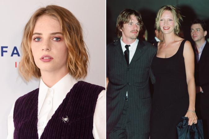 Maya Hawke is de dochter van Uma Thurman en Ethan Hawke
