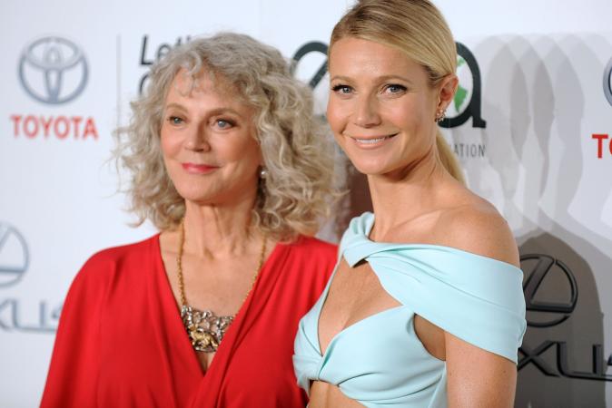 Gwyneth Paltrow is de dochter van Blythe Danner