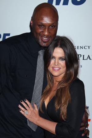 Khloé Kardashian en Lamar Odom