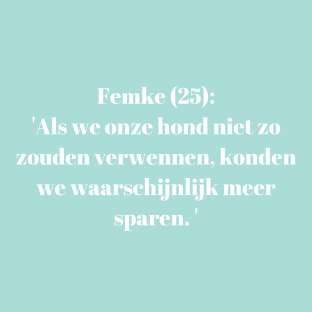 Femke (25) – € 13.000