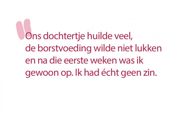 Louise (27): ‘Ik was al blij als ik gewassen geraakte, laat staan dat ik zin had in seks.’