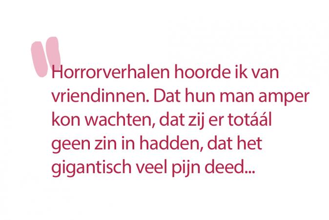 Sabrina (31): ‘Elke keer als we eraan willen beginnen, heeft onze dochter nét honger of een vuile luier.’