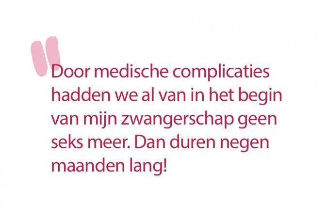 Liesbet (35): ‘Ik moest echt een knop omdraaien: na al die maanden was ik gewend geraakt aan een relatie zonder seks.’