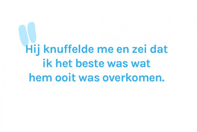 Tranen van geluk