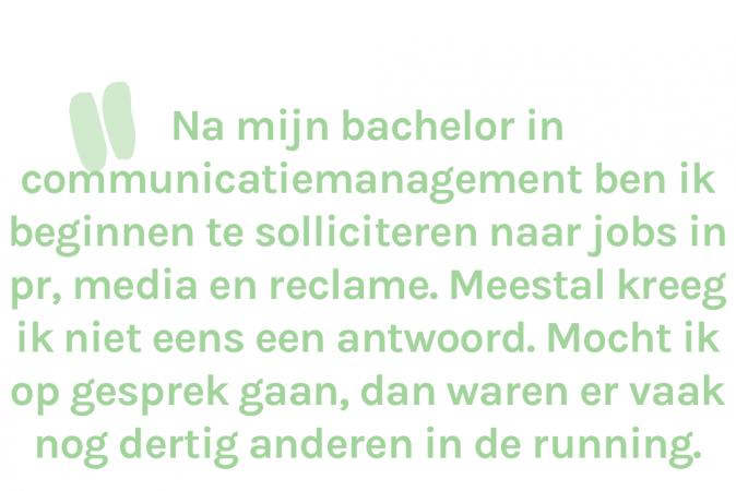 Daphne (27) koos te snel de verkoop als Plan B