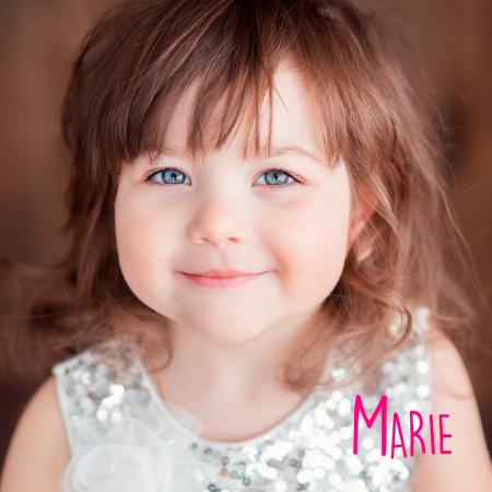 Marie, pour Marie Curie