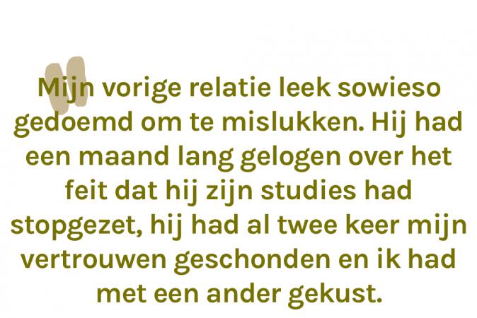 Bieke werd op haar 31ste weer single en vond 4 maanden later de liefde van haar leven