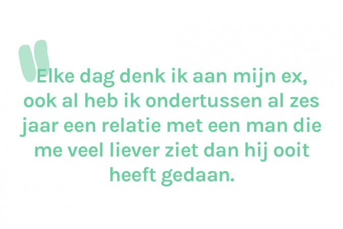 Lieselotte (39) werd na twaalf jaar verlaten door haar man