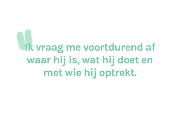 Griet (34) vindt het vreselijk moeilijk om niet naar haar ex terug te gaan