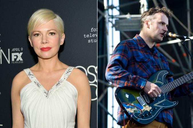 Michelle Williams (38) & Phil Elverum (41)