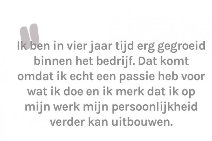 Sofie (31) is verantwoordelijke voor de grondstofprijzen bij innovatief luierbedrijf Drylock Technologies