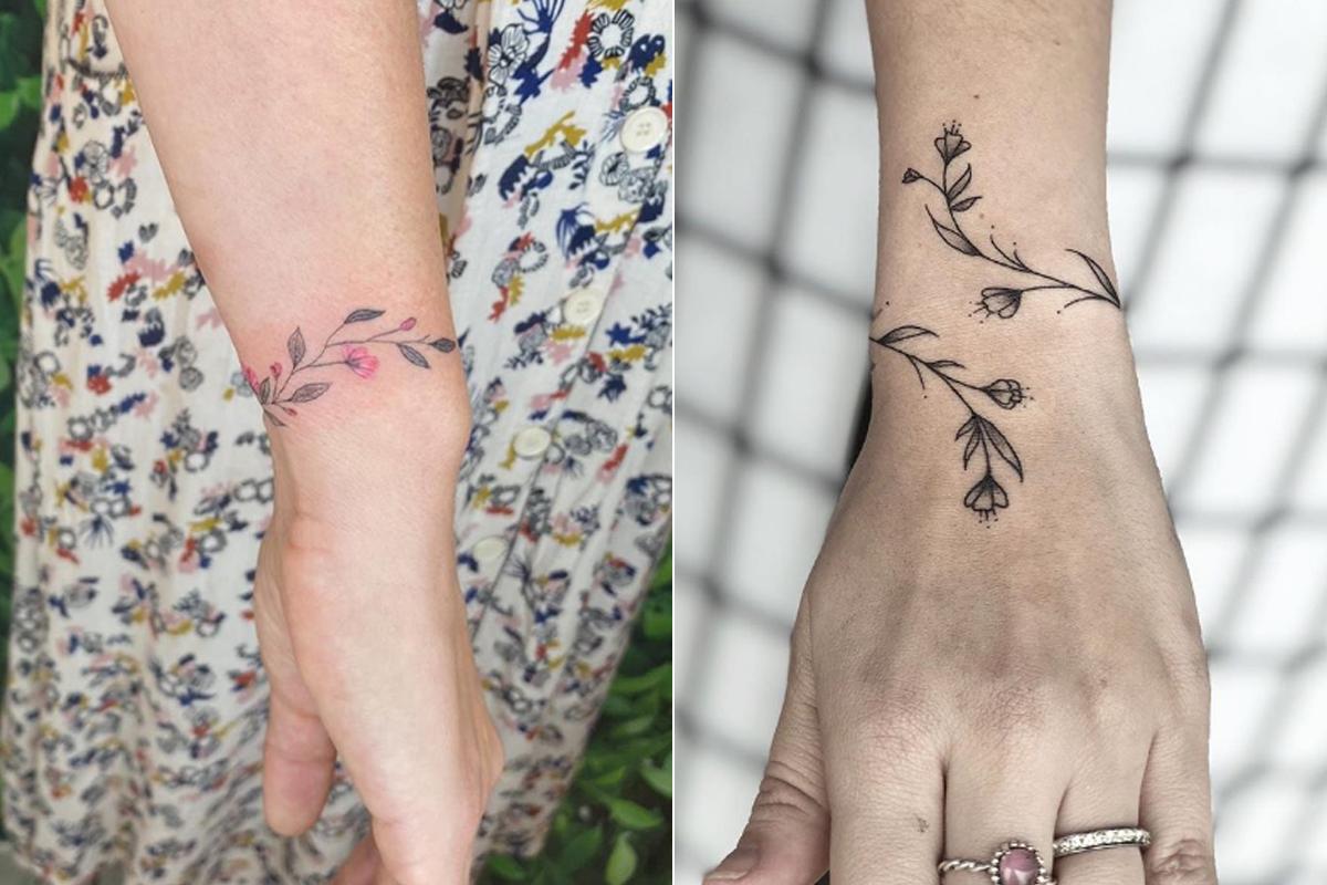 Armbandtattoos: deze 19 tattoos mooier armbandjes