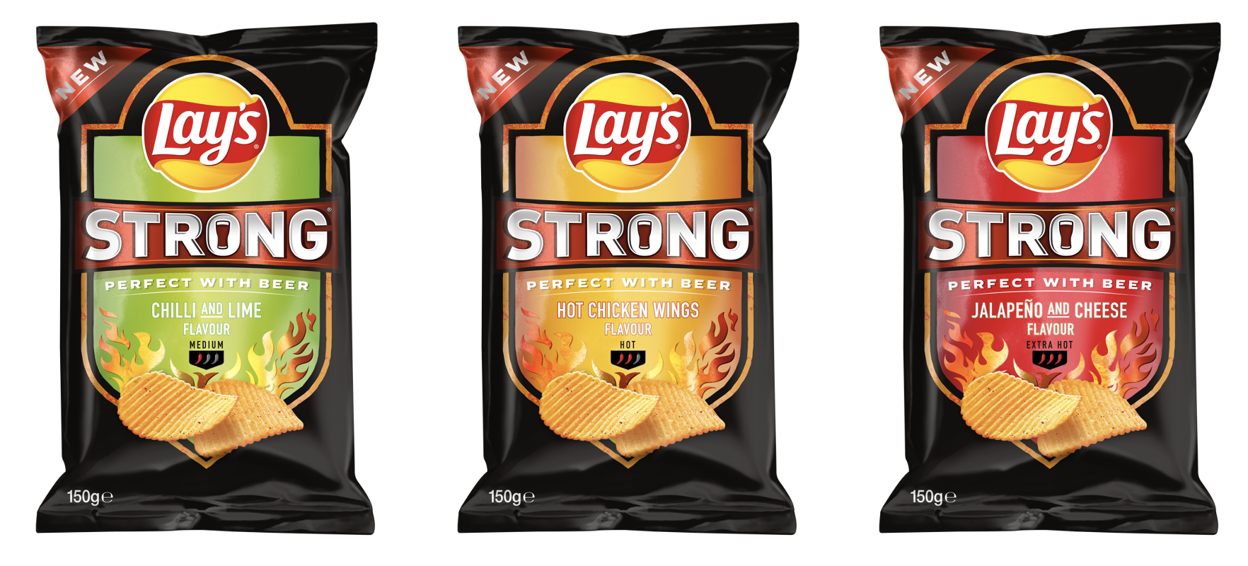 Lay's sort 3 nouveaux paquets de chips ultra piquantes