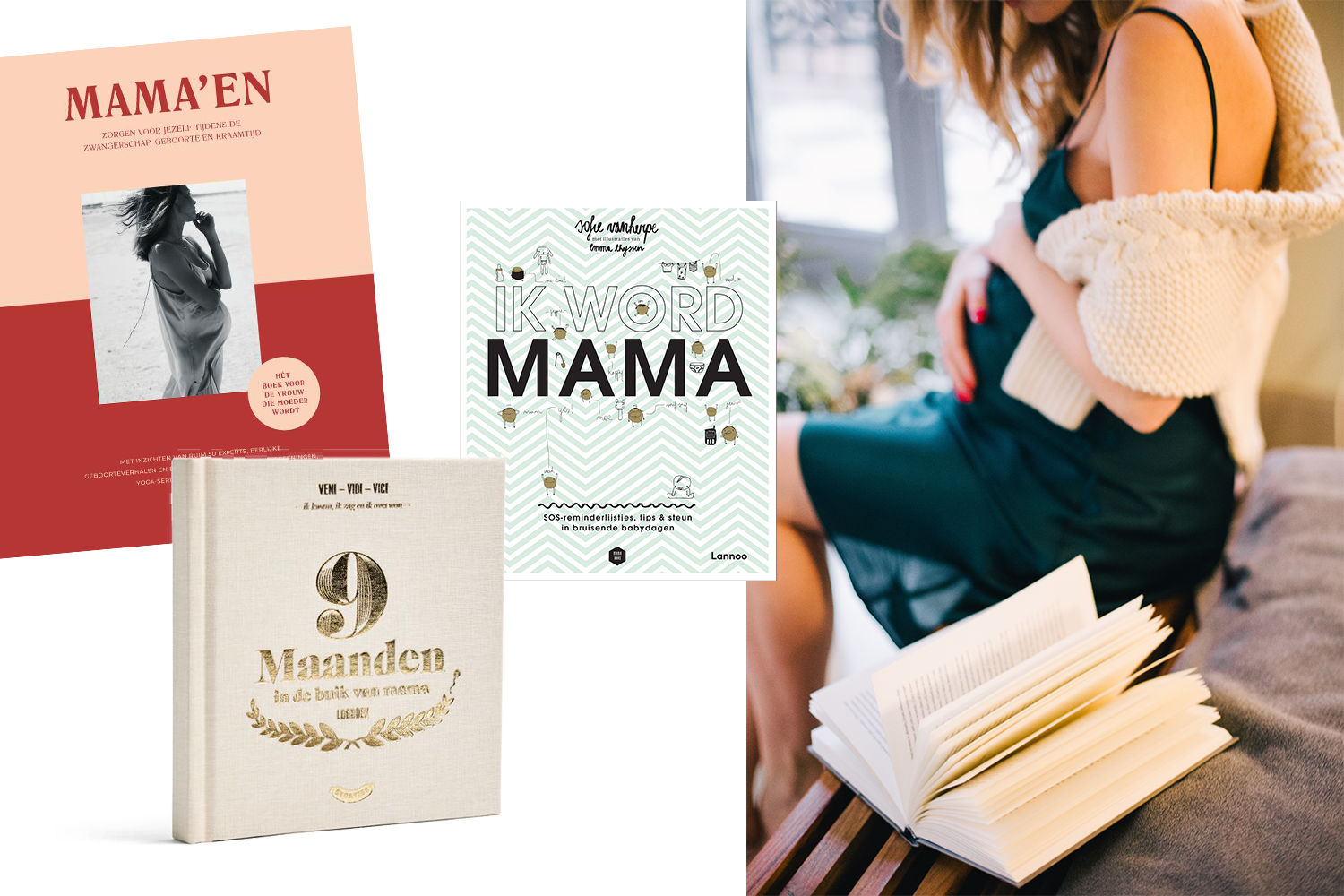 Hier zijn boeken te lezen tijdens je zwangerschap