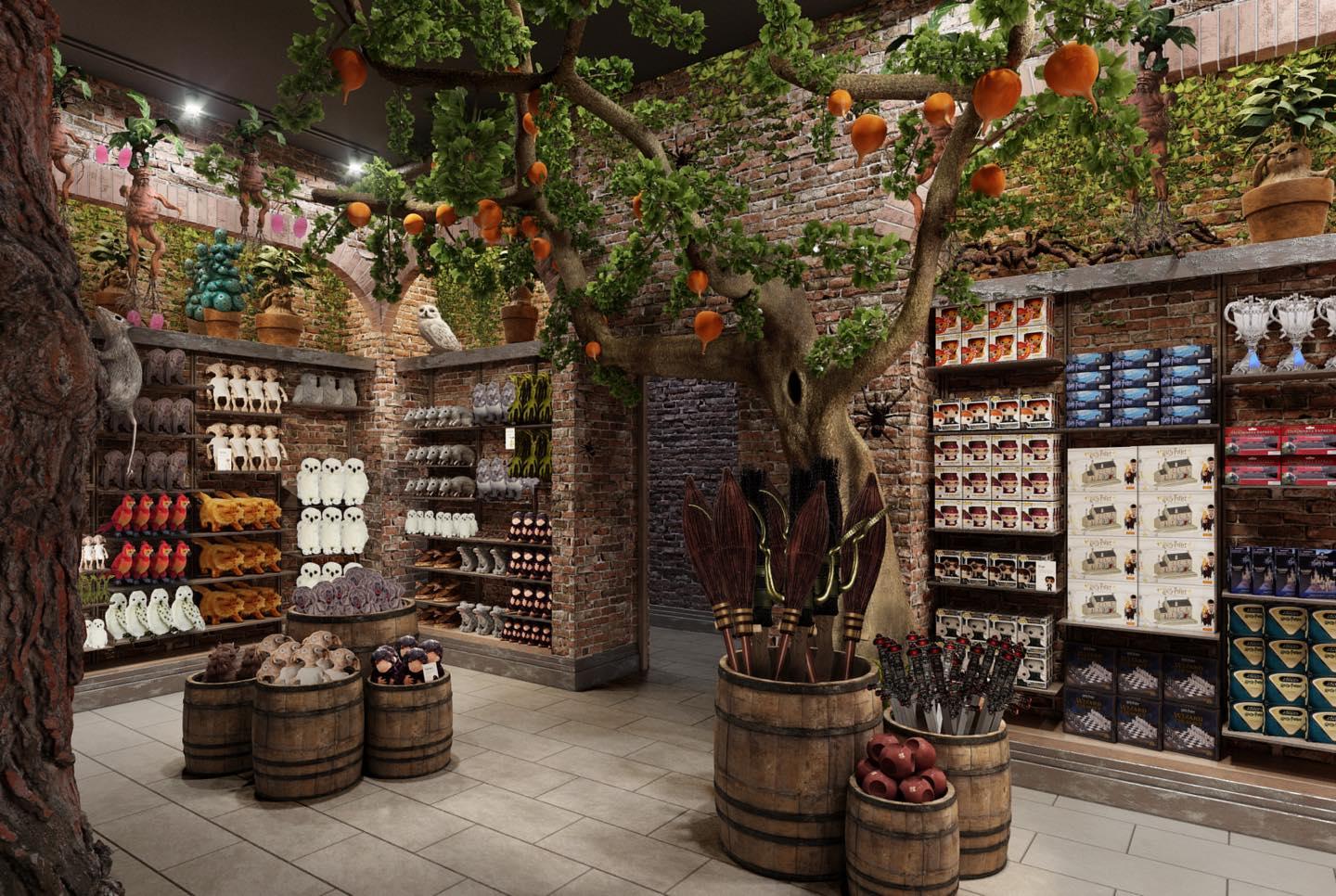 Boutique Harry Potter en photos