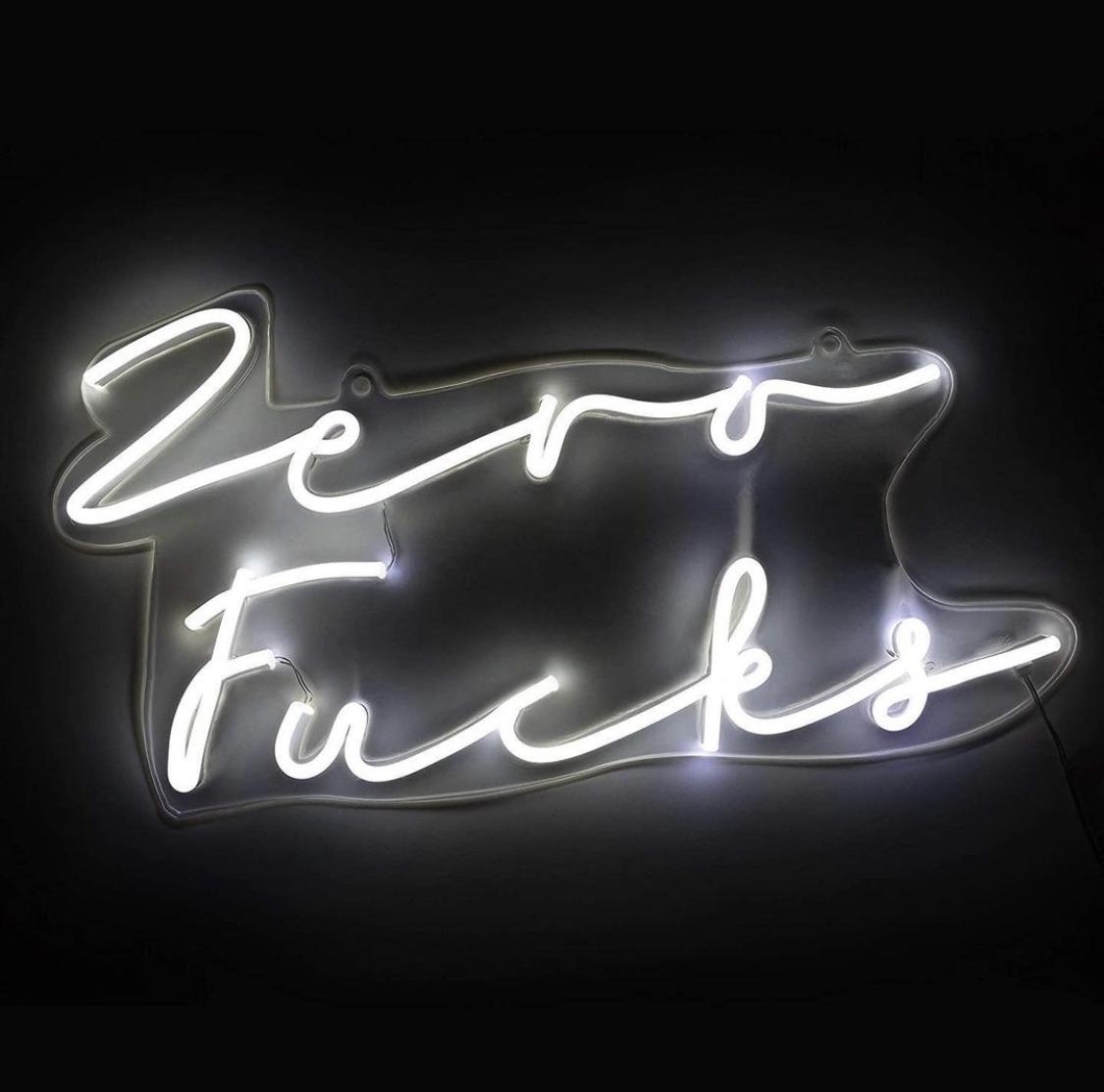 Zero Fucks