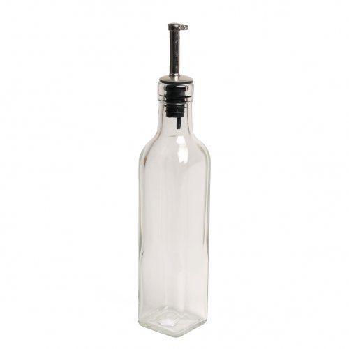 Glazen olie- of azijnflesje van 250 ml