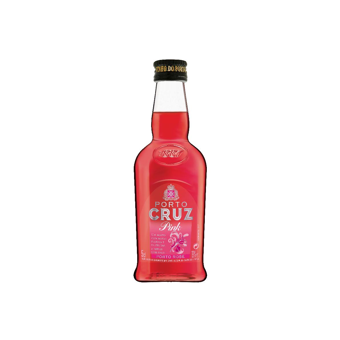 Flesje roze porto van Porto Cruz