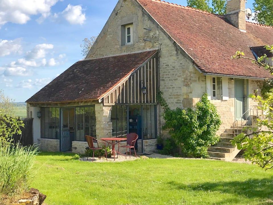 Logement avec vue à Corsaint, Bourgogne-France-Comté