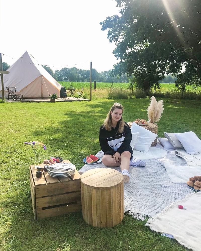 Glamping en brunch