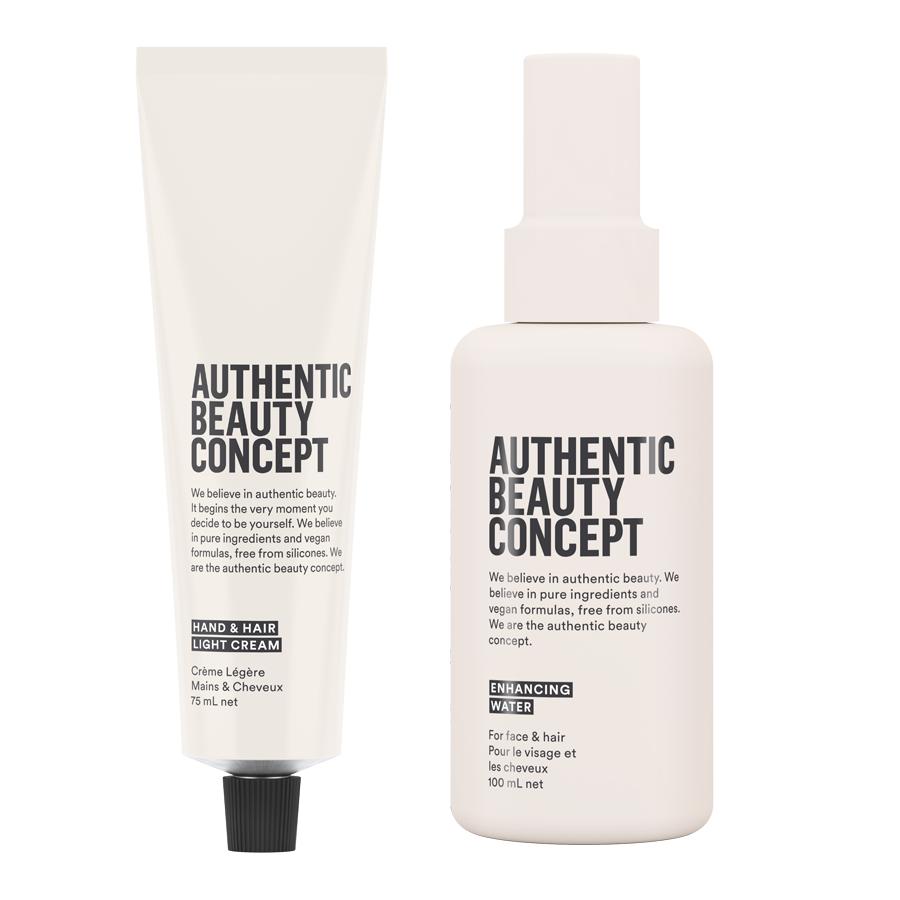 Light Hand & Hair Cream et Enhancing Water